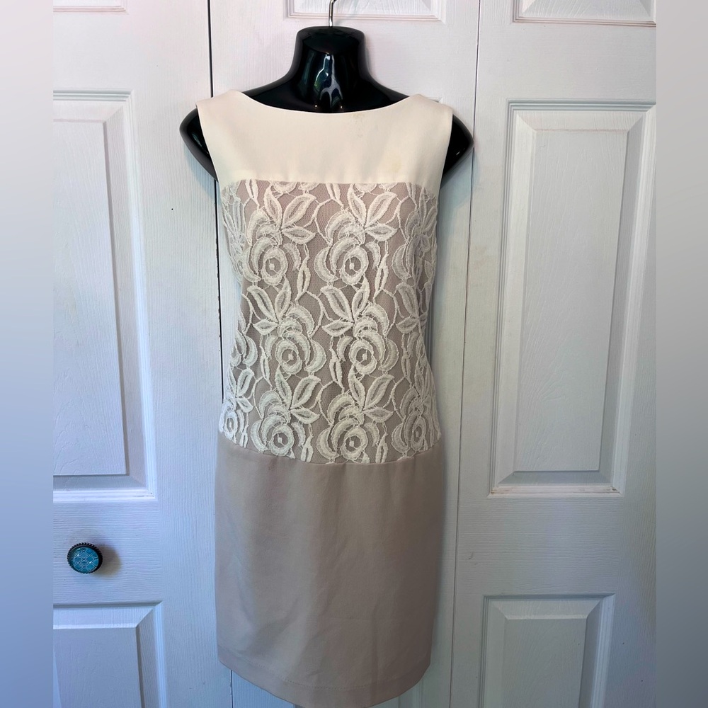 STUDIO ONE, cream dress